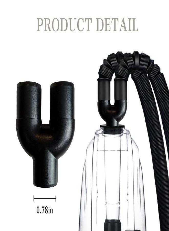 COOSPIDER Extension Tube/Hose for COOSPIDER 380B and 500B Reptile Fogger, Accessories of Reptile Humidifier with Hose, Suction Cup, 2 in 1 Joint, Reptile Mister Parts for Reptiles Amphibians and Terrarium - Image 2